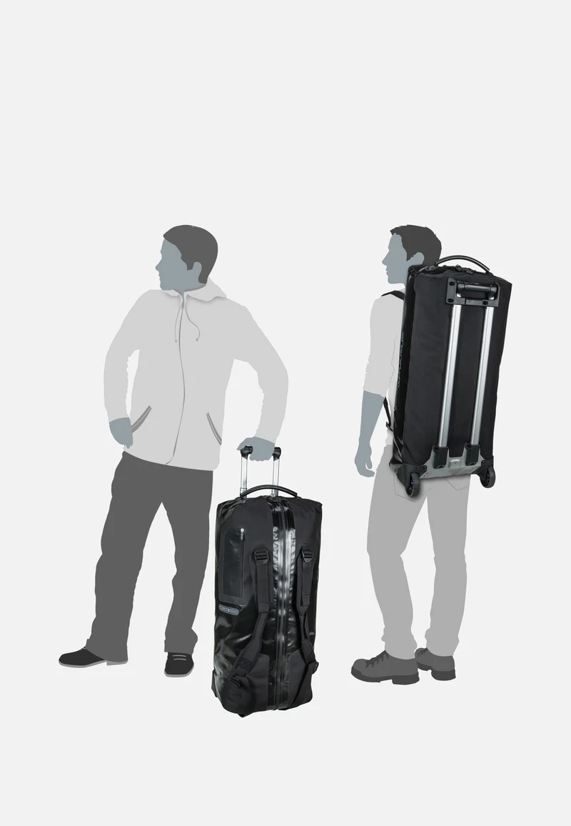 Duffle RG 85L Schwarz - Reisetasche mit Rollen