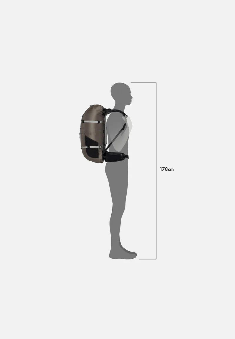 Atrack 35L Dark Sand - Reiserucksack