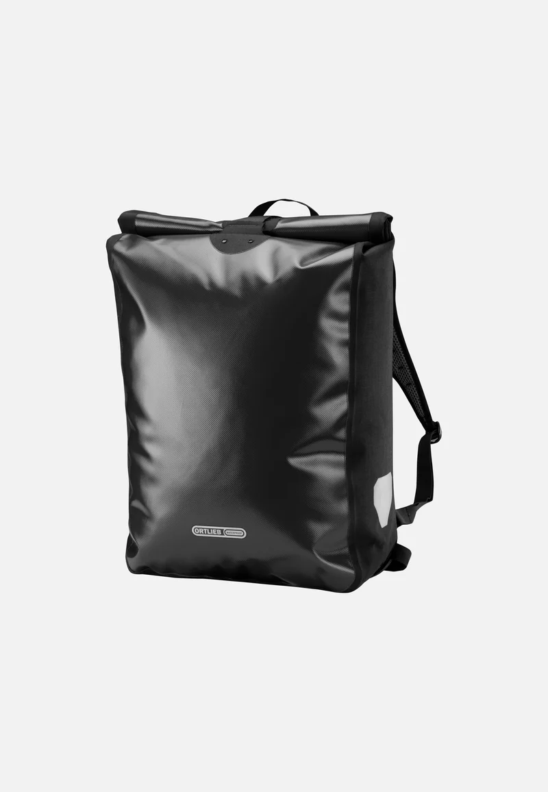 Messenger-Bag Schwarz - Rolltop Rucksack