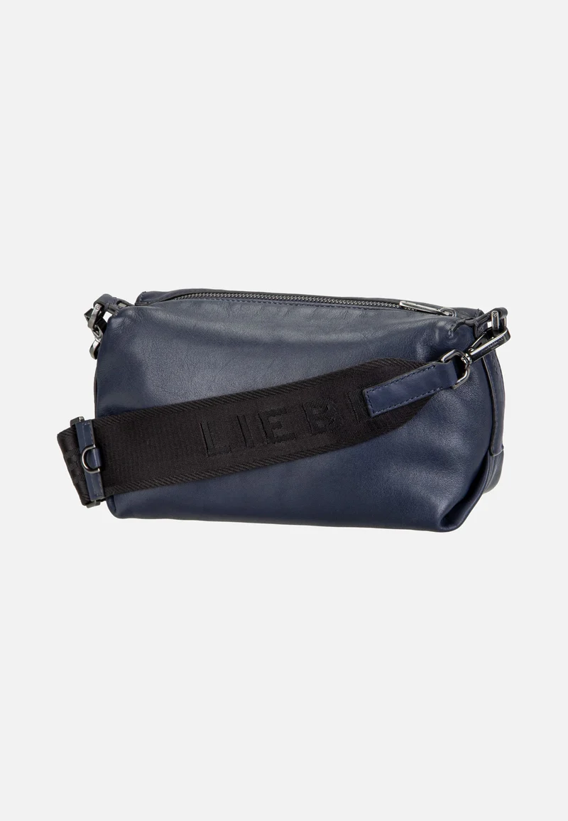 Elvira Crossbody S Sheep Natural Peacoat - Crossbody Bag