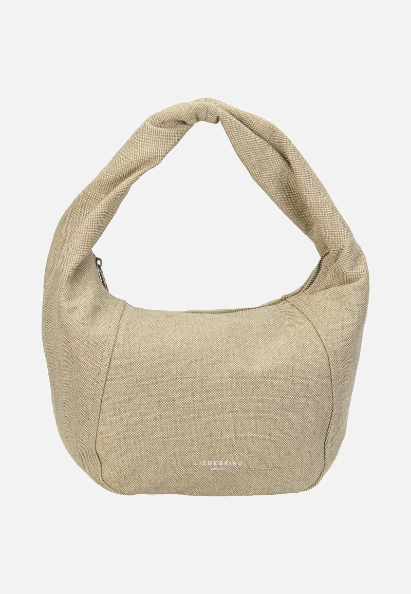 Farrah II Hobo M Heavy Canvas Washed Beige - Hobo Bag