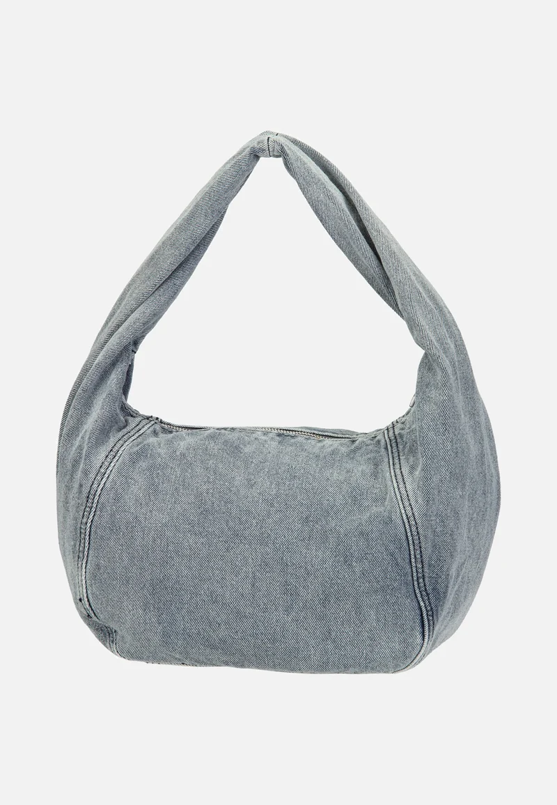 Farrah II Hobo M Denim Blue Denim - Hobo Bag