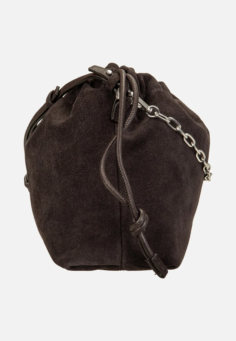 Lya II Hobo S Hydro Suede Deep Soil - Bucket Bag