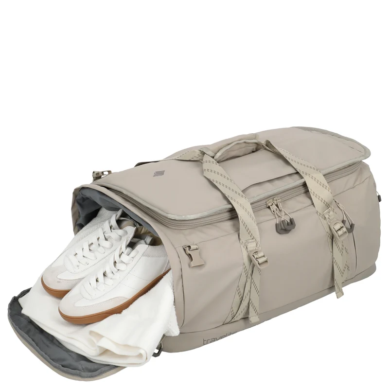 Travelite Venture Line Duffle - Reisetasche/Rucksack 57 cm (sand)
