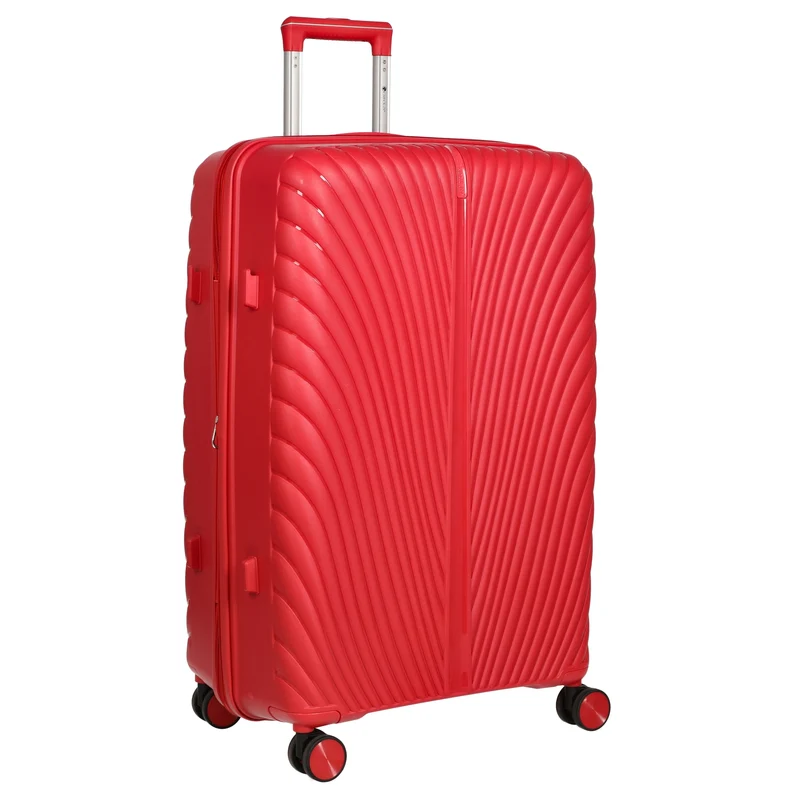 CHECK.IN Sydney- 4-Rollen-Trolley L 76 cm (rot)