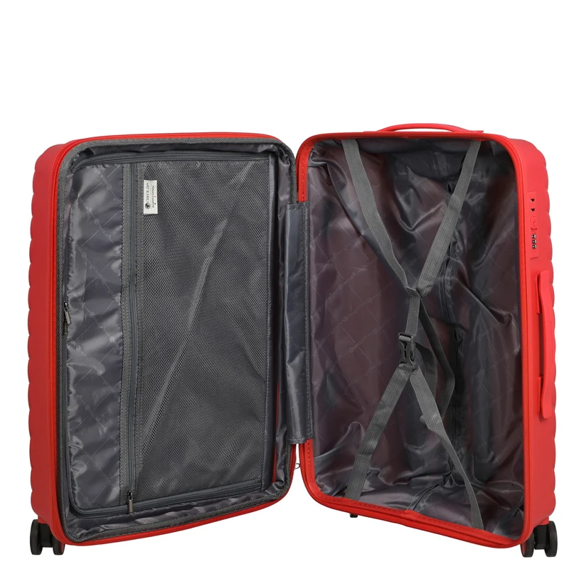 CHECK.IN Sydney- 4-Rollen-Trolley M 66 cm (rot)