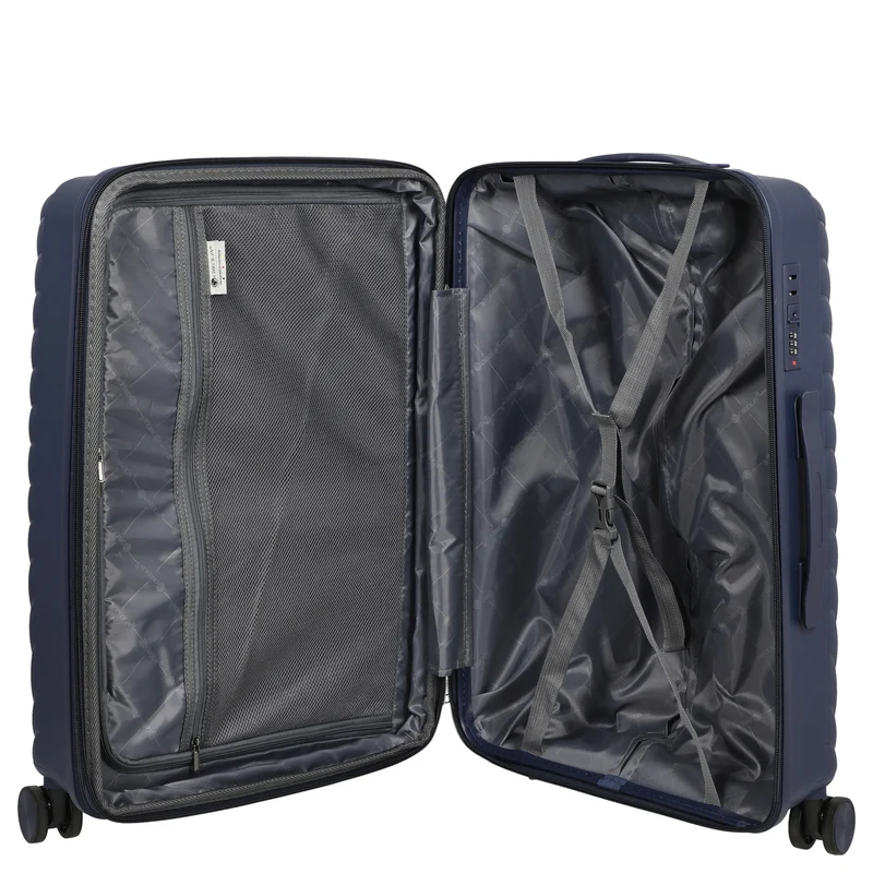 CHECK.IN Sydney- 4-Rollen-Trolley M 66 cm (navy blau)