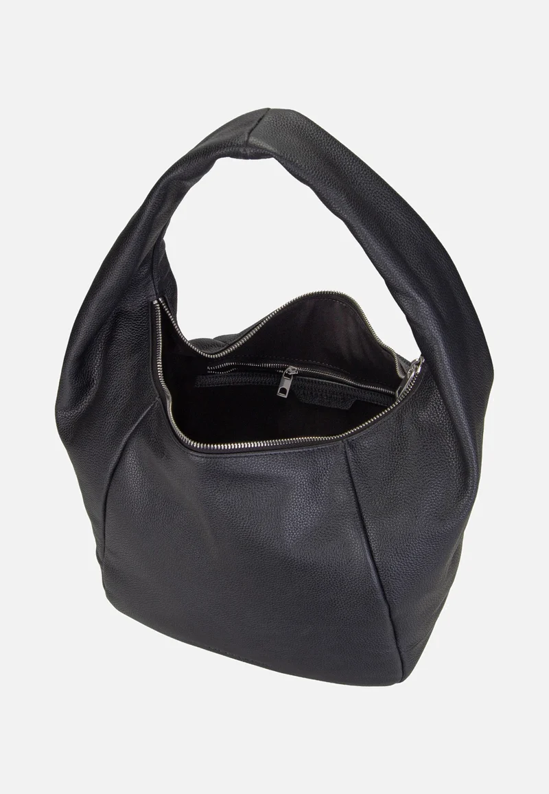 Farrah II Hobo M Small Pebble Black - Hobo Bag