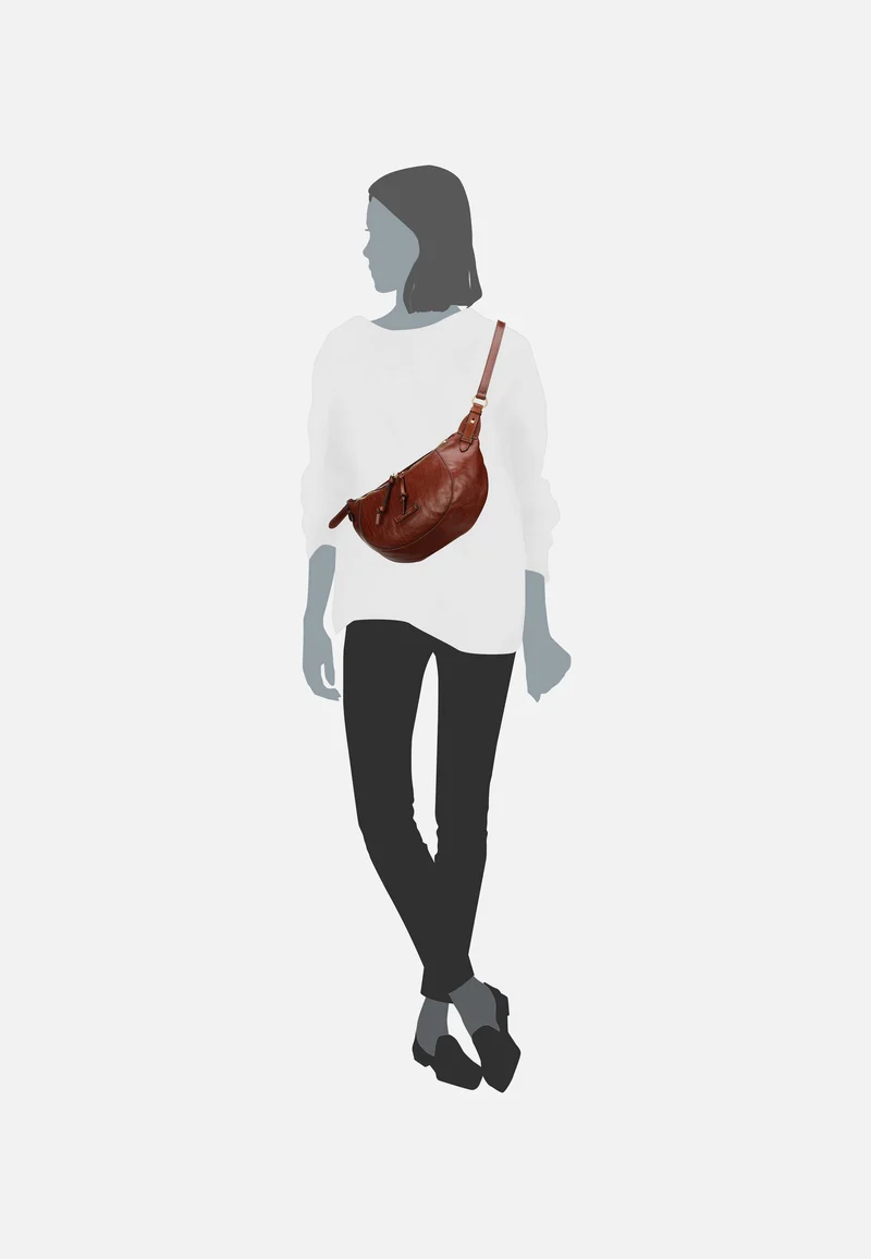 Story Donna Bum Bag 4103 Marrone/Oro - Sling Bag
