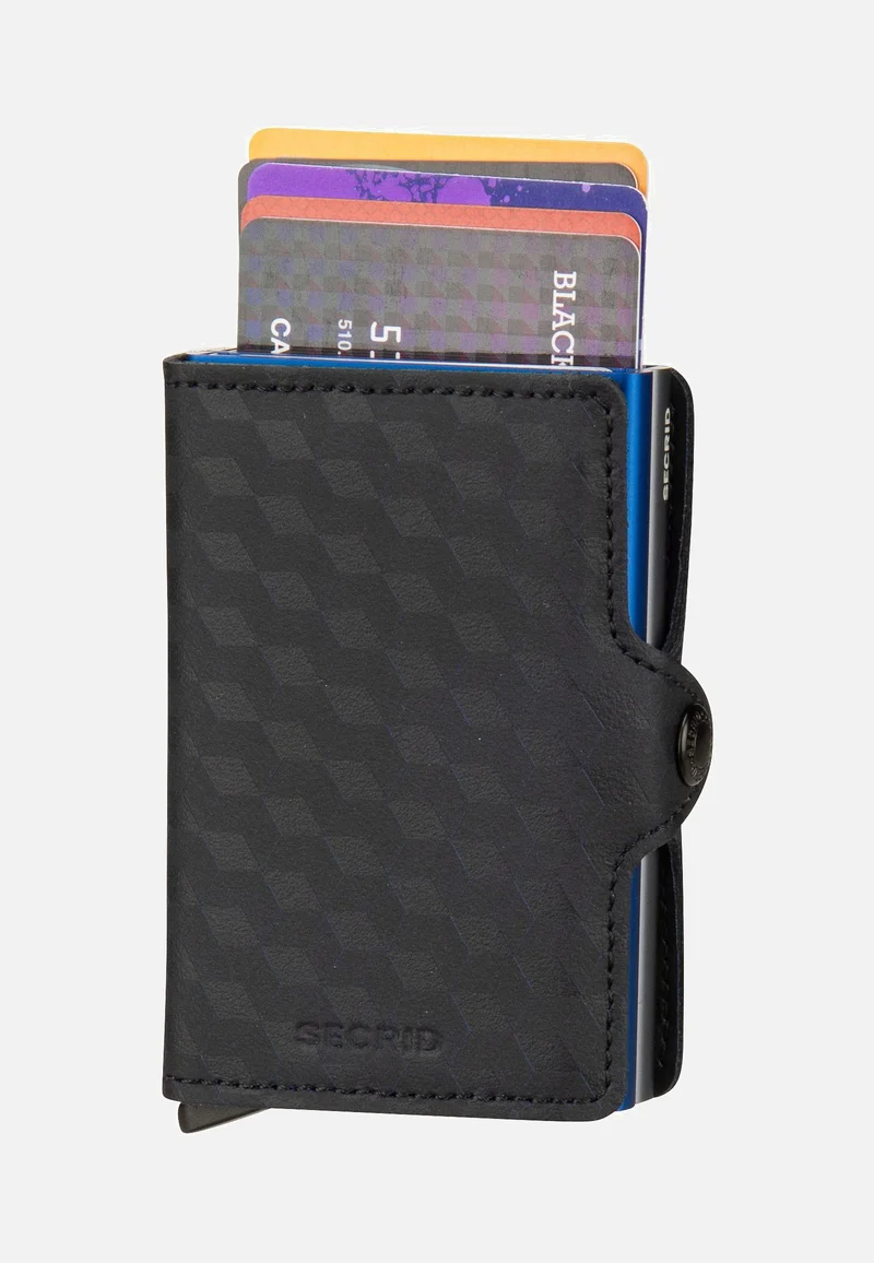 Twinwallet Optical Titanium-Blue - Portemonnaie