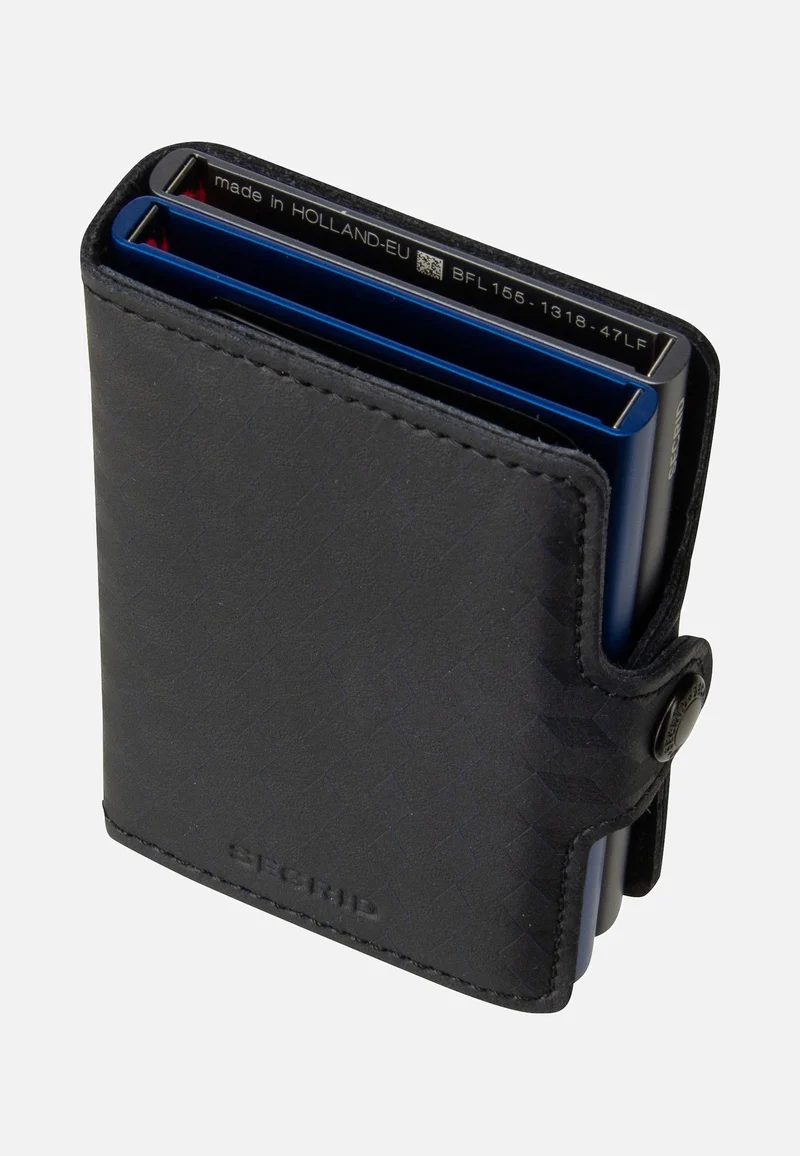 Twinwallet Optical Titanium-Blue - Portemonnaie