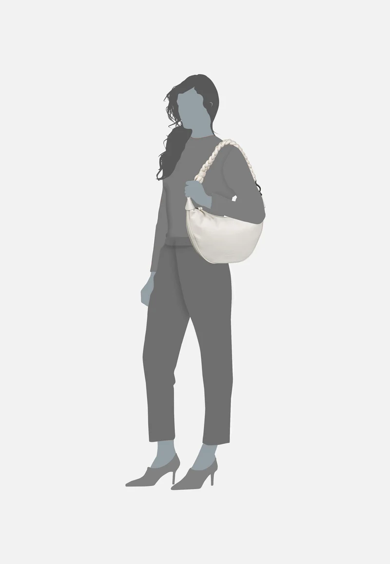 Good Vibes Only 3540n Oat Milk - Hobo Bag