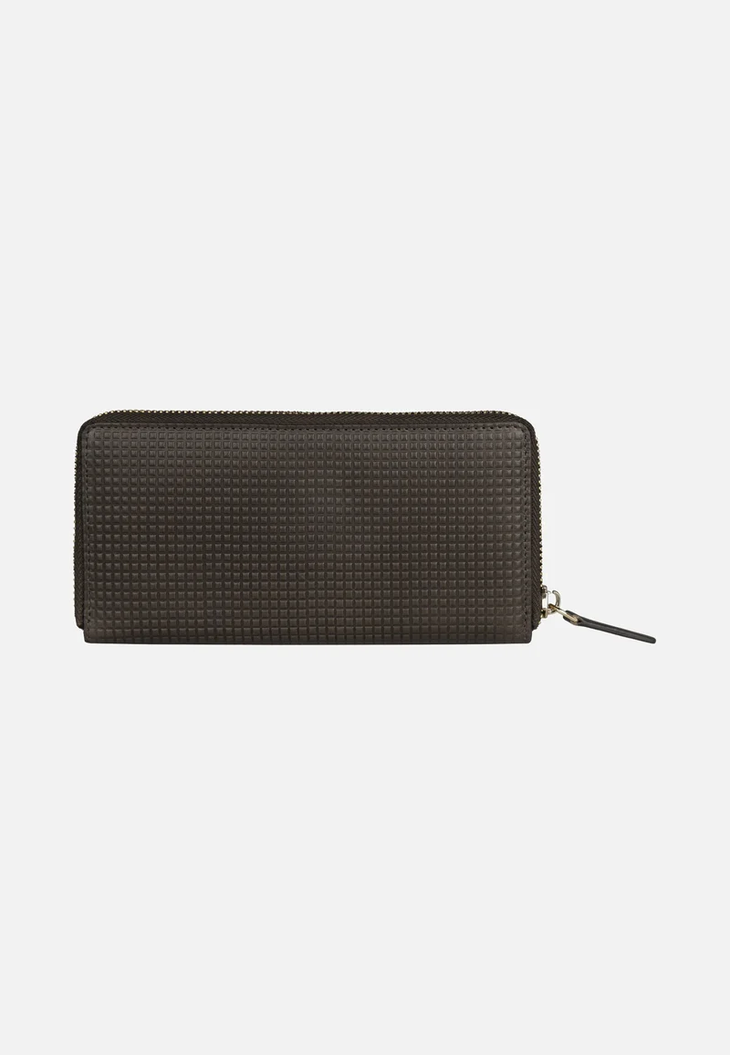 Noemi Ladies Long Zip Wallet Brown - Portemonnaie