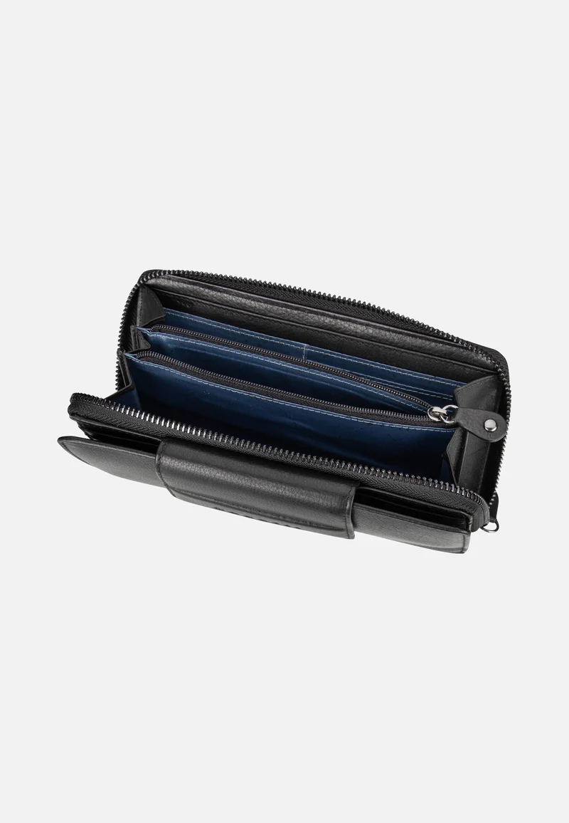 Nome Long Ladies Zip Schwarz - Portemonnaie