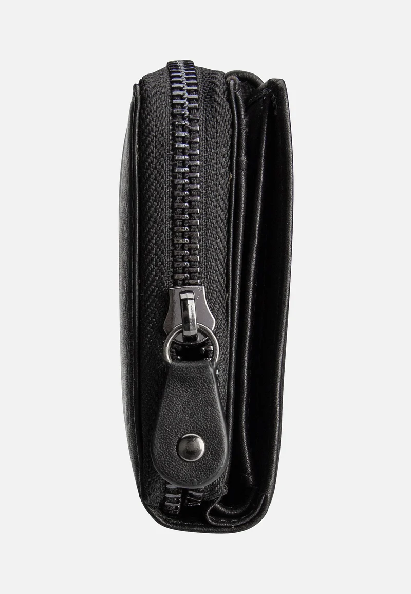 Nome Long Ladies Zip Schwarz - Portemonnaie