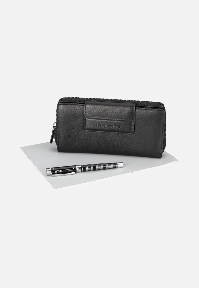 Nome Long Ladies Zip Schwarz - Portemonnaie