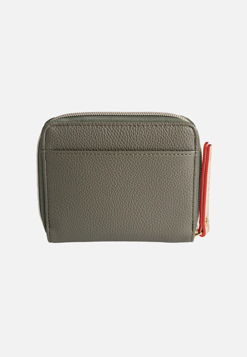 Ella Zipped Ladies Purse Olive - Portemonnaie