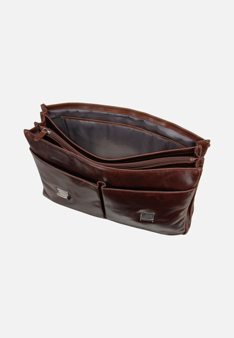 Romano Briefcase Large Brown - Aktentasche