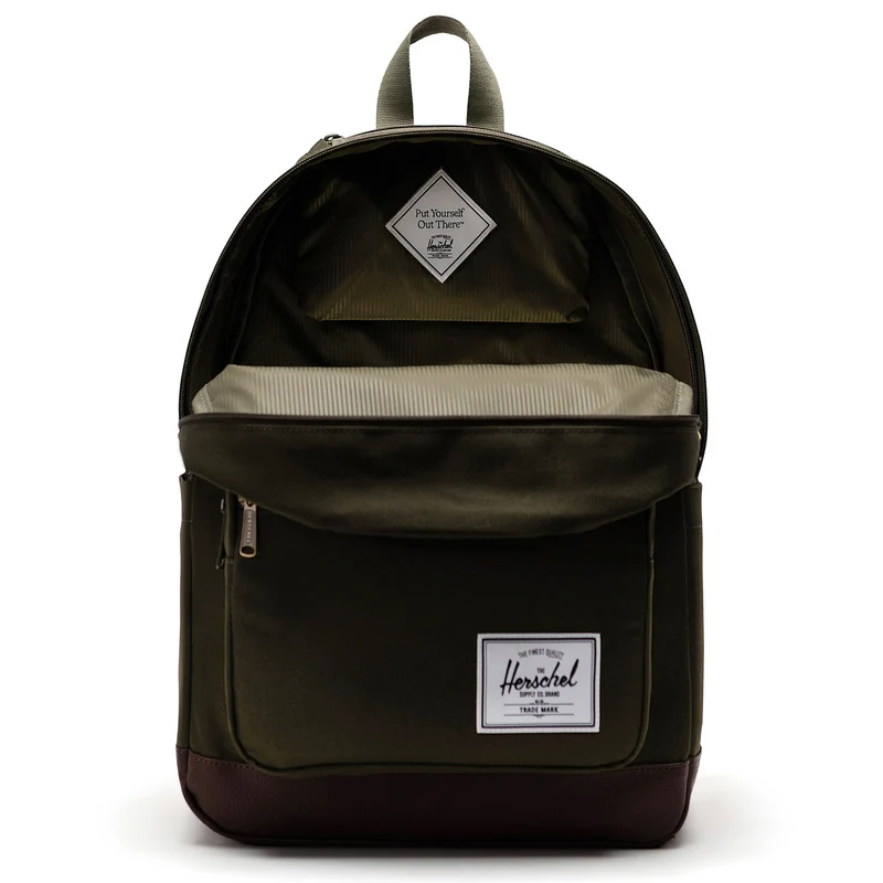 Herschel Pop Quiz - Rucksack 16" 44 cm (ivy green/chicory coffee)
