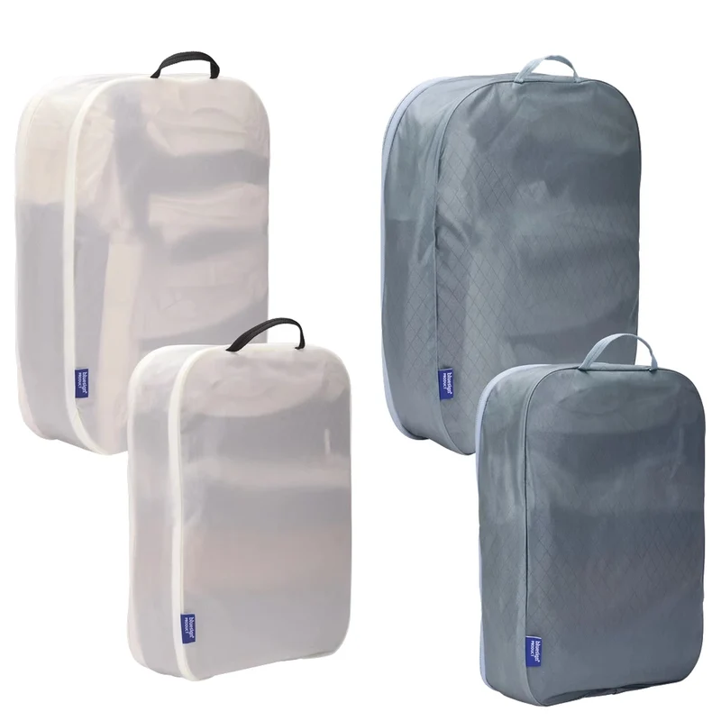 Thule Packing Cube Family - Packsack 4 tlg. (pond gray/white, M,L)