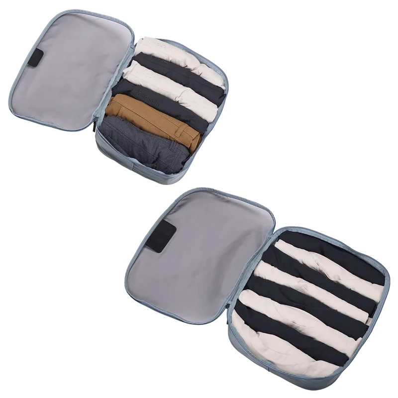 Thule Packing Cube Family - Packsack 4 tlg. (pond gray/white, M,L)