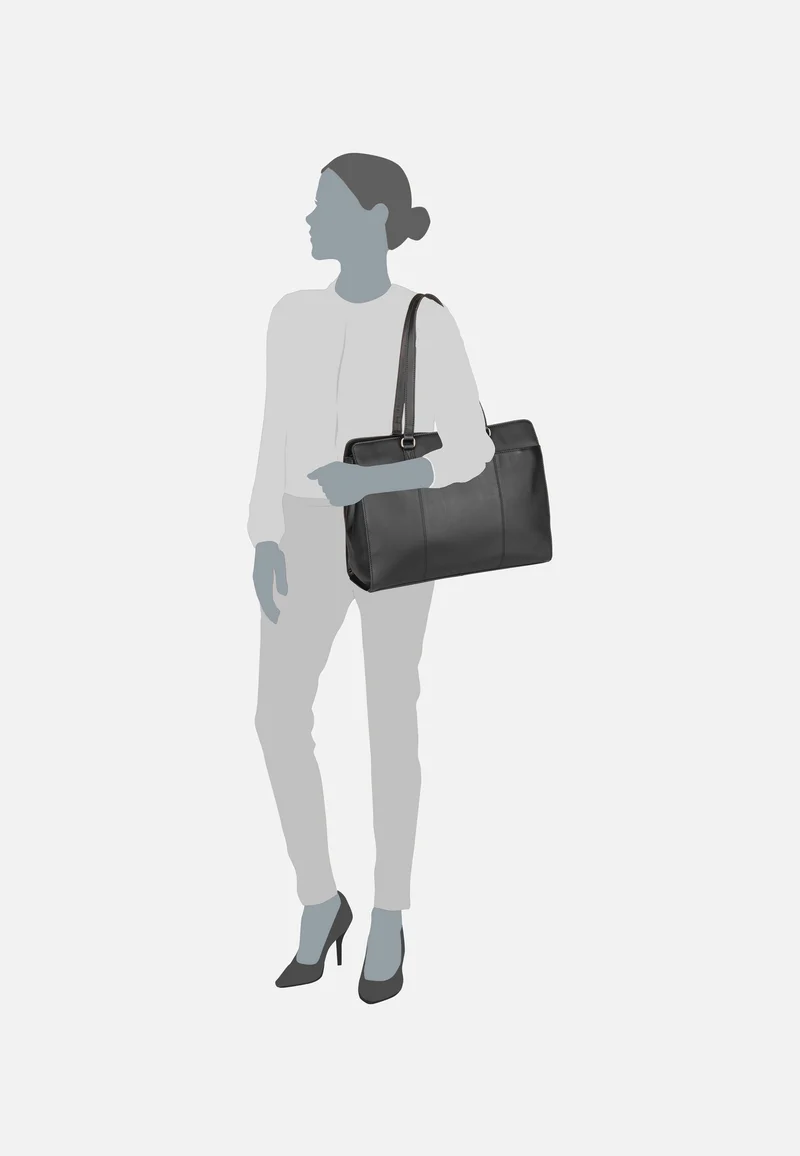 Fidenza 0206 Black - Shopper