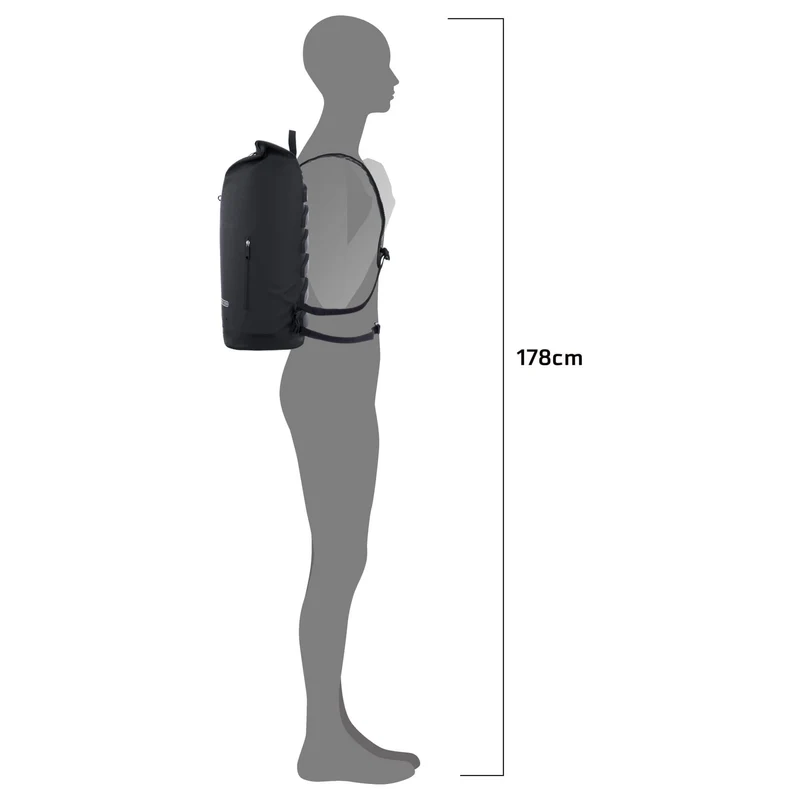 Ortlieb Commuter-Daypack 27 - Rucksack 15.4" 50 cm (black)