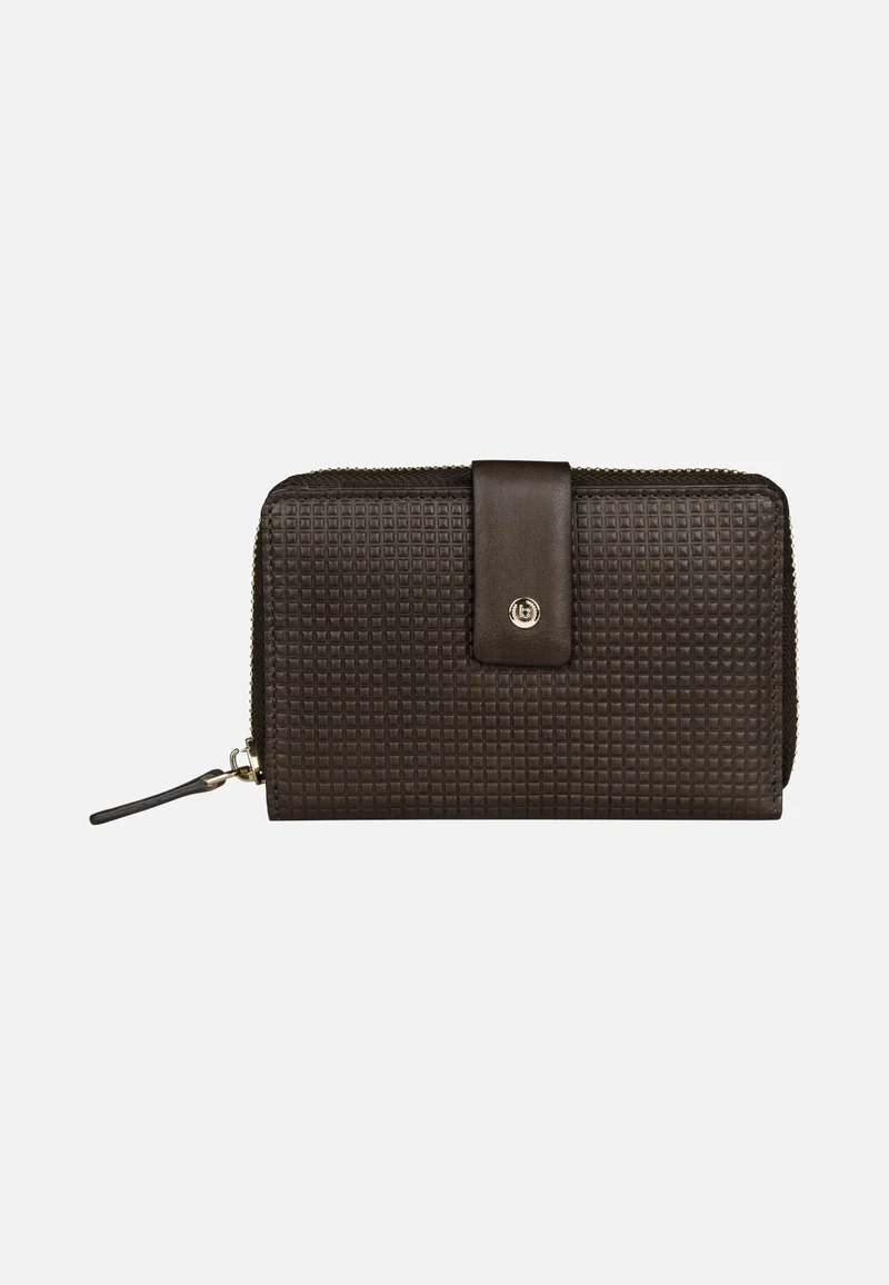 Noemi Ladies Zip Wallet M Brown - Portemonnaie