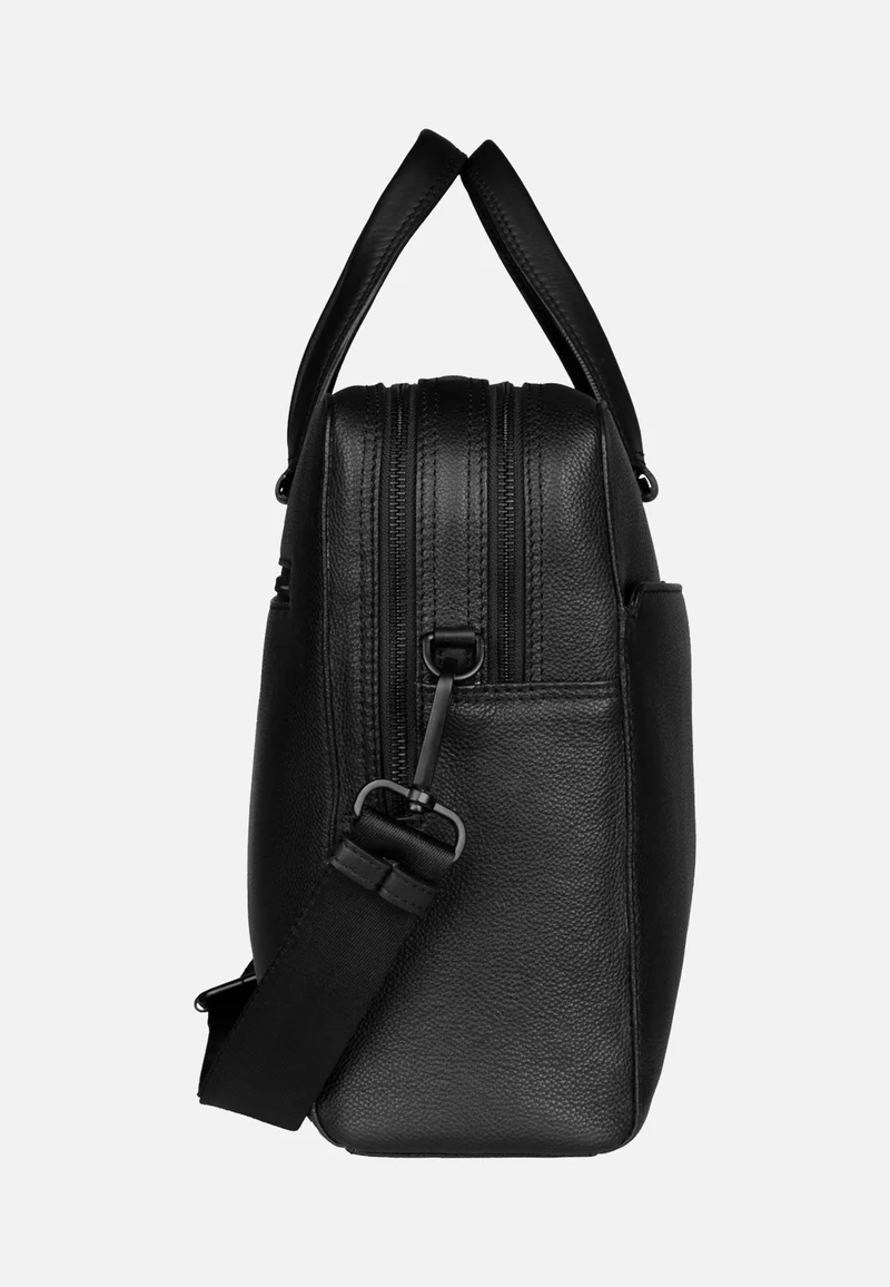 Black Briefcase Large Black - Aktentasche
