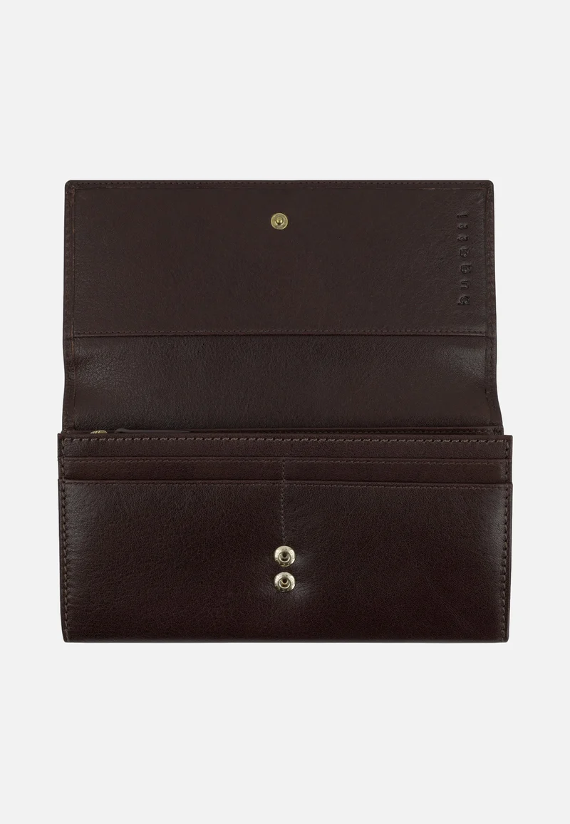 Neaples Ladies Wallet With Flap Brown - Portemonnaie
