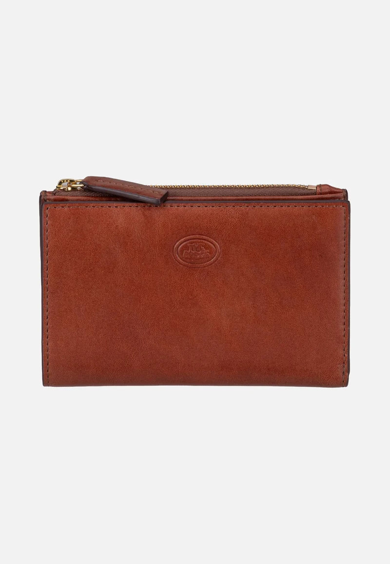Stodo Medium W/Zip Pocket Marrone/Oro - Portemonnaie