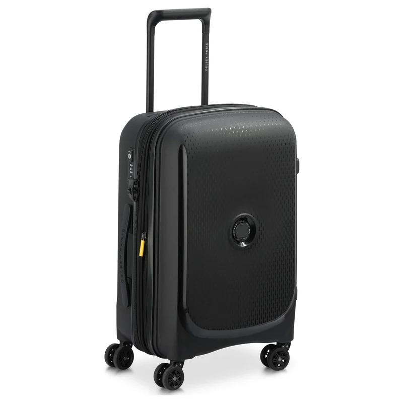 Delsey Paris Belmont Plus - 4-Rollen-Kabinentrolley recycelt 55 cm erw. (schwarz)