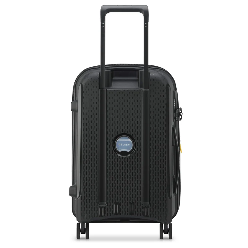 Delsey Paris Belmont Plus - 4-Rollen-Kabinentrolley recycelt 55 cm erw. (schwarz)