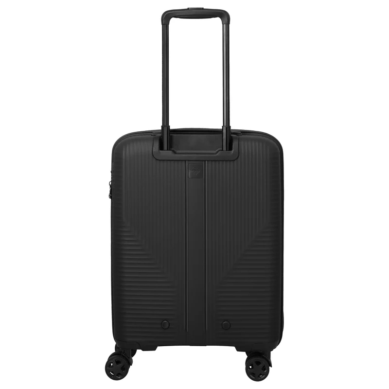 Travelite Air Stripe - 4-Rollen-Kabinentrolley 55 cm (black)