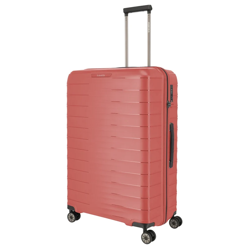 Travelite Mooby - 4-Rollen-Trolley Set L/M/S 3tlg. erw. (rot)