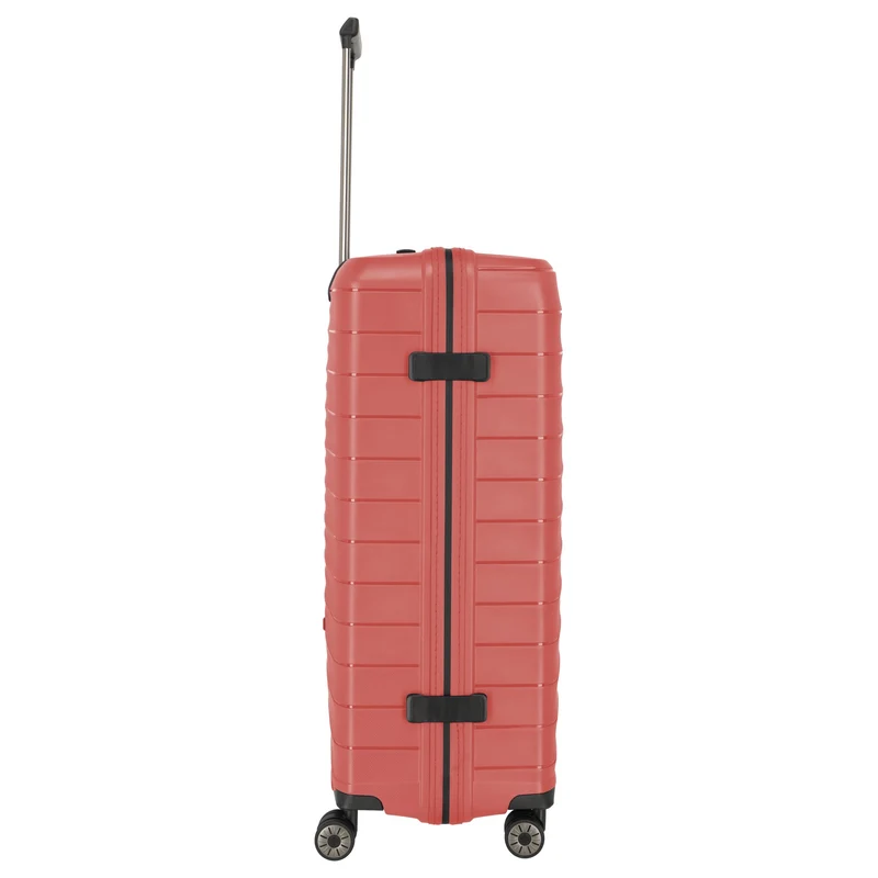 Travelite Mooby - 4-Rollen-Trolley Set L/M/S 3tlg. erw. (rot)