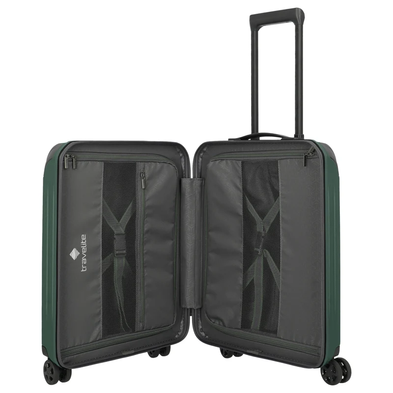 Travelite Dynamiic -4-Rollen-Kabinentrolley S 55 cm (grün)