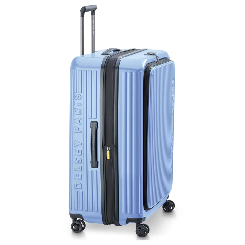 Delsey Paris Securitime - 4-Rollen-Trolley L 77 cm erw. (lavendelblau)