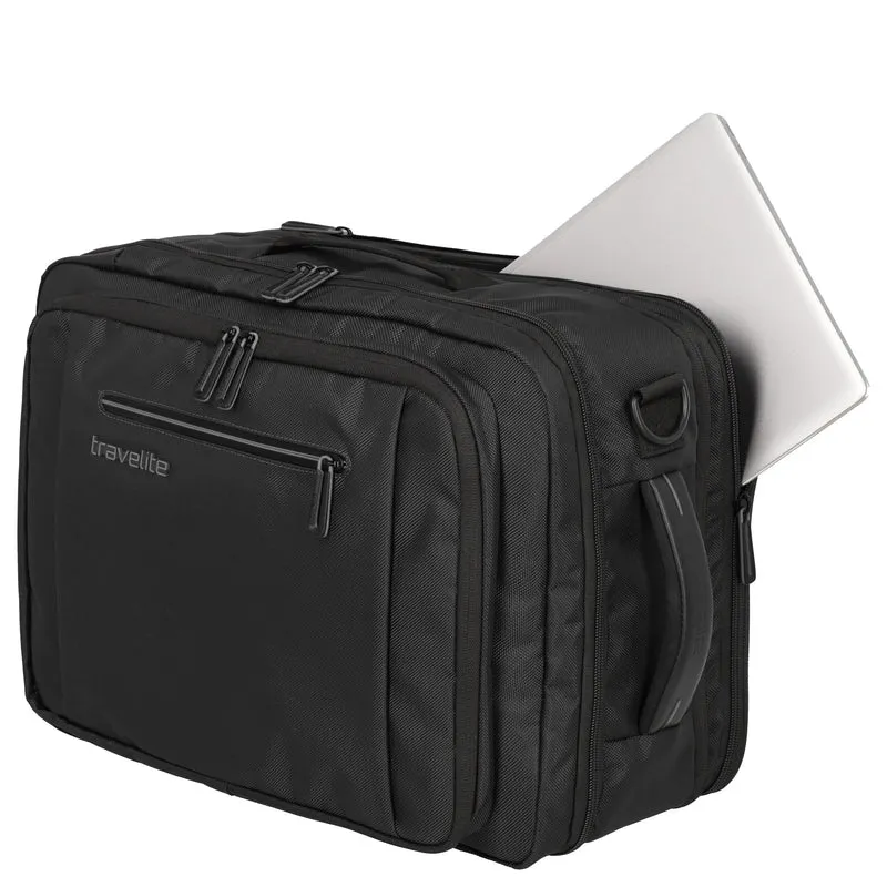 Travelite Crosslite - Bordtasche/Rucksack 43 cm (black)