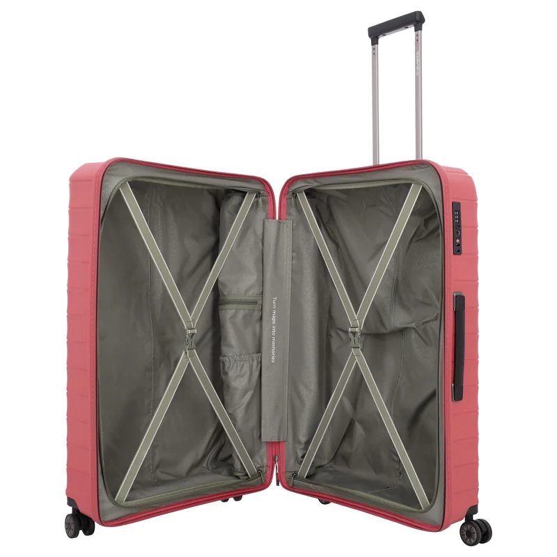 Travelite Mooby - 4-Rollen-Trolley L 77 cm (rot)