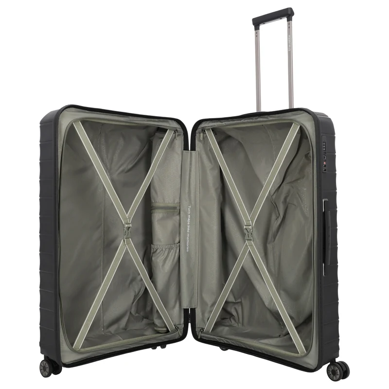 Travelite Mooby - 4-Rollen-Trolley L 77 cm (black)