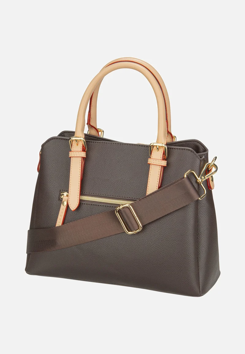 Ella Bowling Bag M Dunkelbraun - Bowling Bag