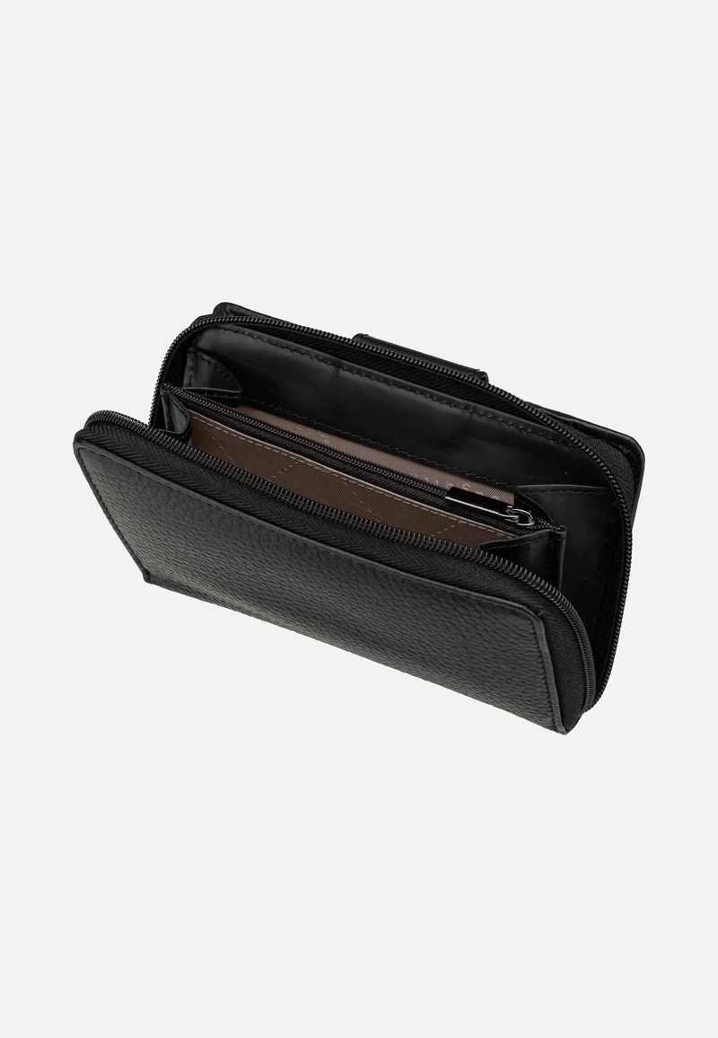 Sina Ladies Zip I Schwarz - Portemonnaie