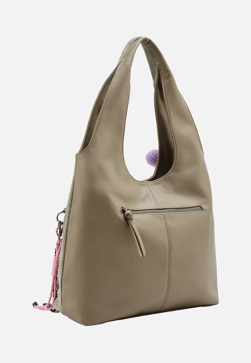 Beautiful Mess Hobo Taupe - Hobo Bag