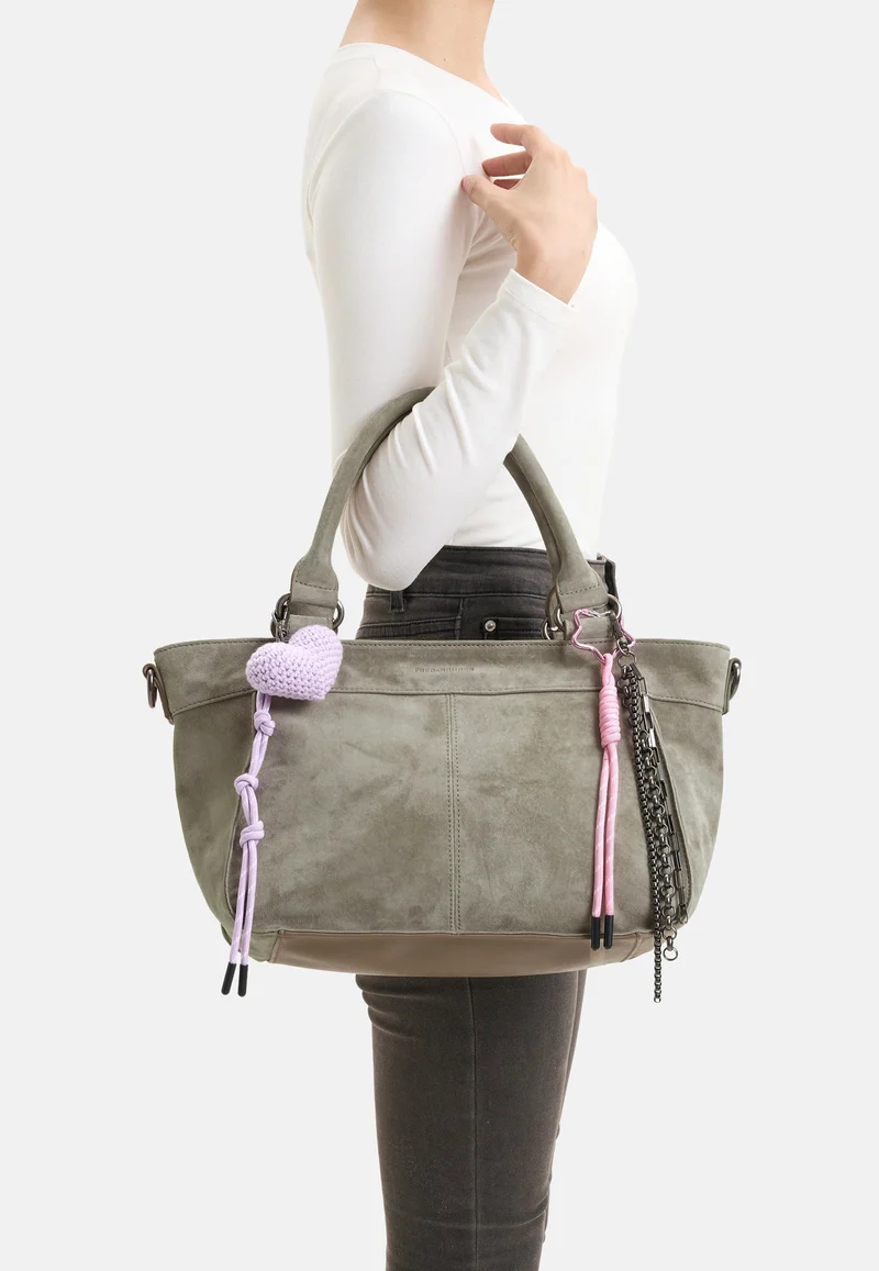 Beautiful Mess Handbag Taupe - Henkeltasche