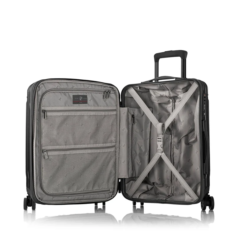Heys Xtrak - 4-Rollen-Kabinentrolley S 55 cm erw. (schwarz)