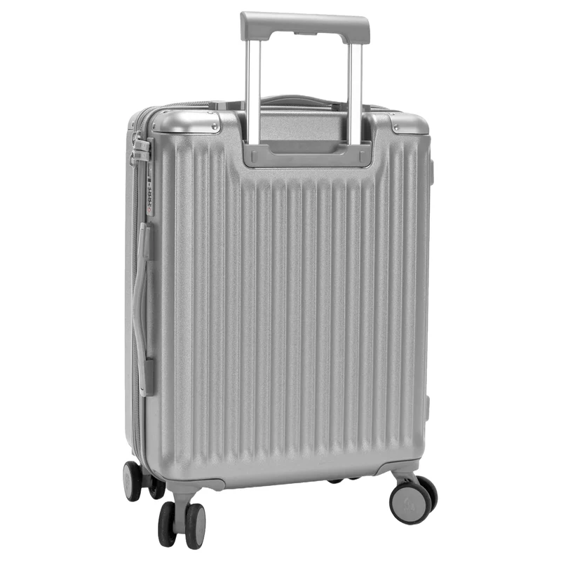 Heys Luxe - 4-Rollen-Kabinentrolley S 53 cm erw. (silver)