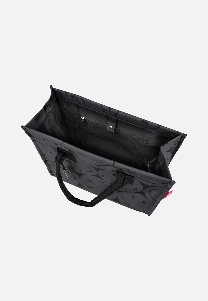 Daily Shopper Smiley Grey - Tote Bag