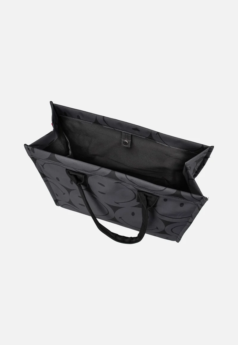 Daily Shopper Smiley Grey - Tote Bag