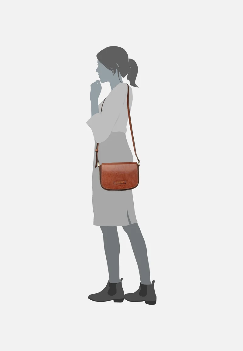 Viitoria 4203 Marrone/Oro - Saddle Bag